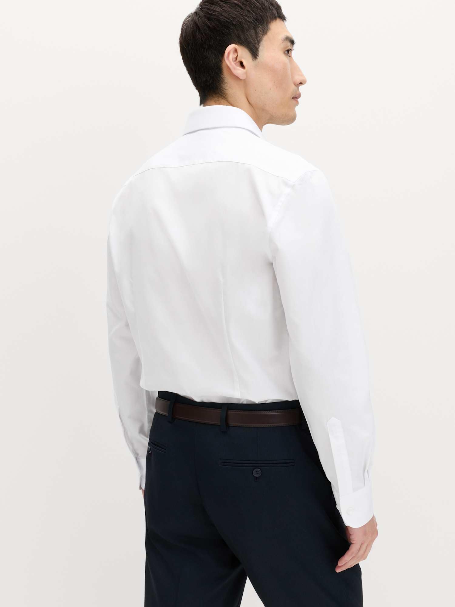 Marks & Spencer Camisas Fáciles de Planchar para Hombre Pack de 3, Ajuste Entallado