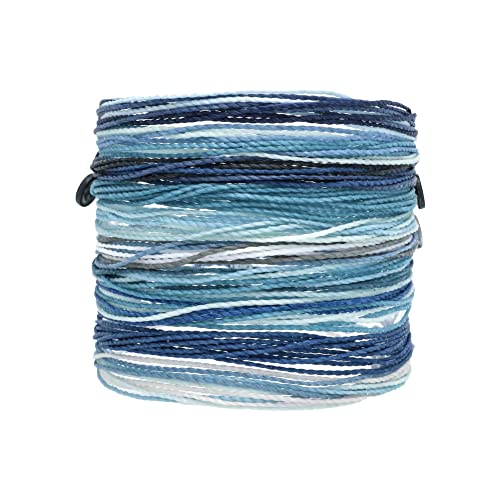 Pura Vida Bracelets Pack Friendship Bracelet Pack - Set of 10 Stackable Bracelets for Women, Handmade Bracelets & Cute Bracelets, Beach Accessoriess - 10 String Bracelets