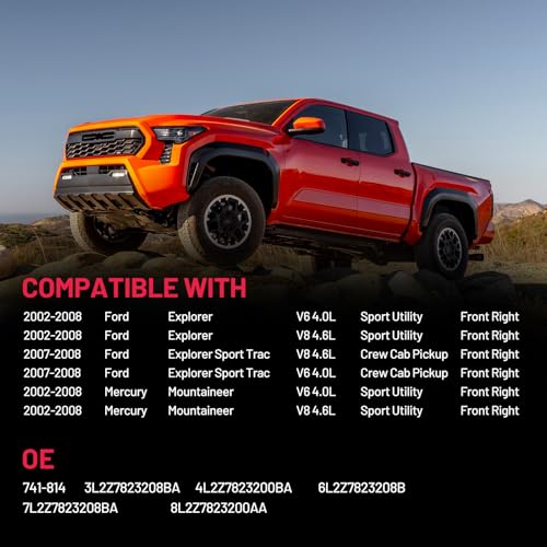 Image of BDFHYK 741-814 Power Window Regulator With Motor Front Right, Compatible with 2002-2008 Ford Explorer, Compatible with 2007-2008 Ford Explorer Sport Trac, Compatible with 2002-2008 Mercury Mountaineer