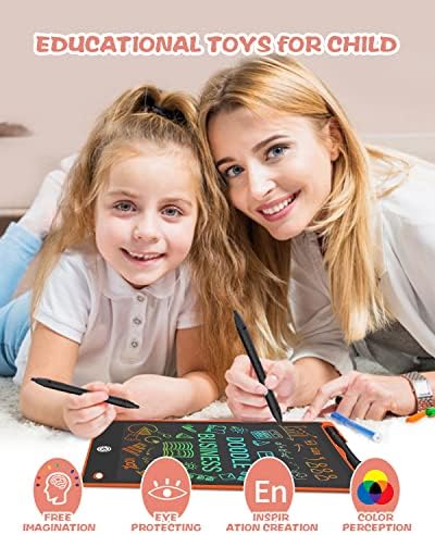 2 Pack LCD Writing Tablet, 8.8 Inch Colorful Doodle Board Drawing Tablet for Kids, Erasable Electronic Painting Pads, Learning Educational Toy Gift for 3+ Years Old Girls Boys Toddlers (Blue and Pink) 2 51s4nsi30mL. AC