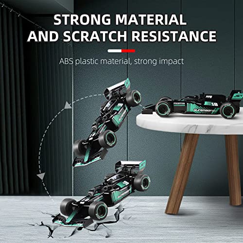 Image of DOLIVE F1 Remote Control Car, 1:18 Rc Car for Boys Toys Age 6-8, Model RC Drift Cars Display Scale High-Speed Fast Hobby Racing Batteries Rotating Toy, Birthday Gift for Ages 8-13