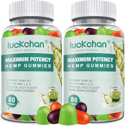 (2 Packs) Natural Omega Gummies for Adults