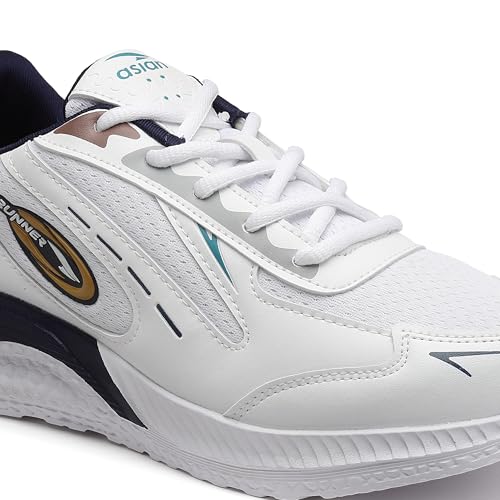 Image of ASIAN Men ORBIT-03 Running and Casual wear Running Shoes with Laces, Lightweight and Comfortable Shoes with Upper mesh Fabric and EVA Sole for Men & Boys for Sports and Gym