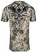 Xtreme Couture by Affliction Men's T-Shirt Smooth Rider M Tan