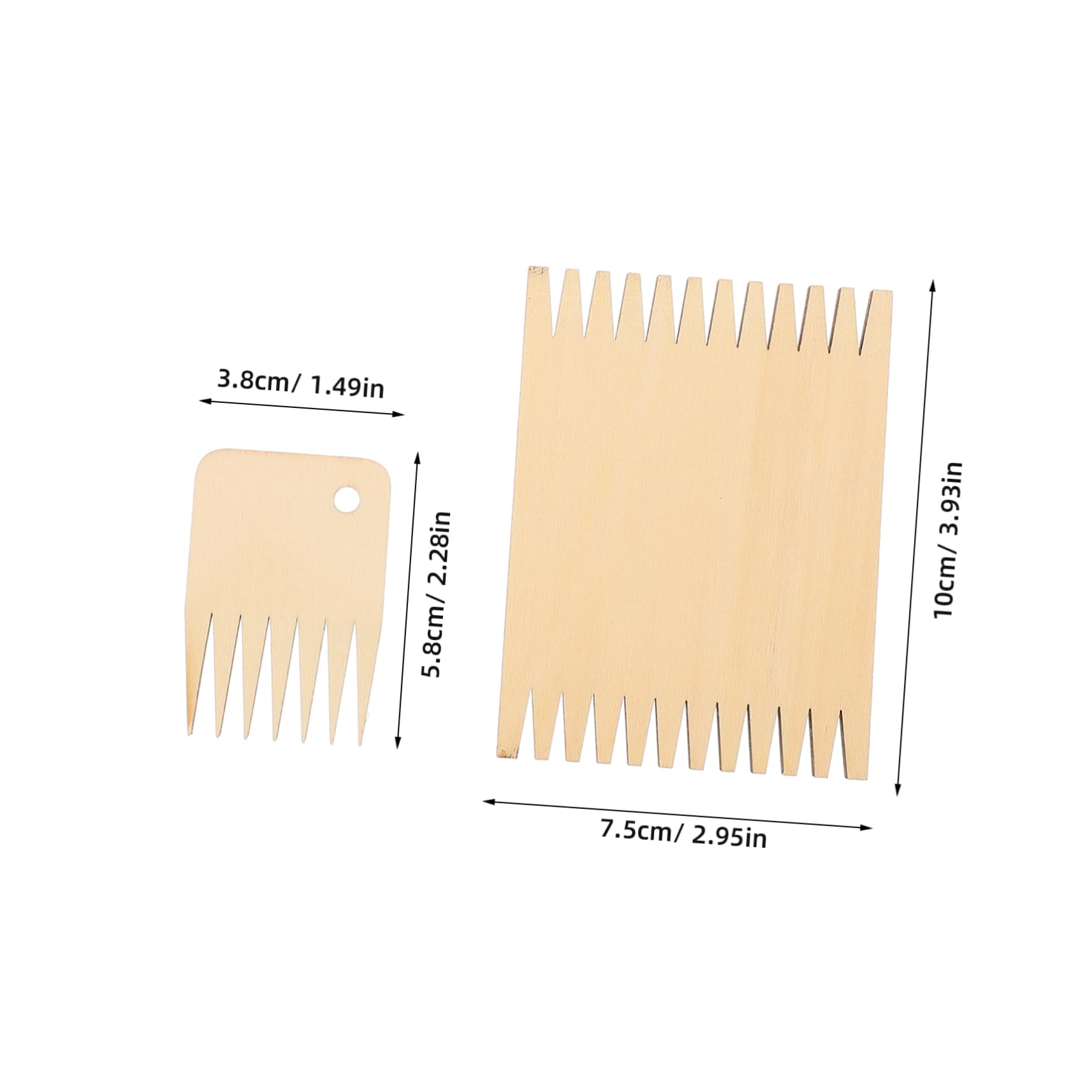 IWOWHERO Crafting Weaving Board Wooden Weaving Tool Braided Board Tool Set Handcraft Weave