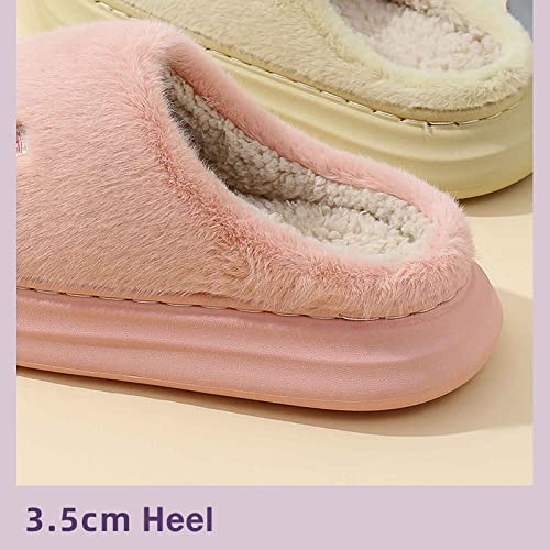 Chaussons douillets à bout fermé pour un confort thermique
