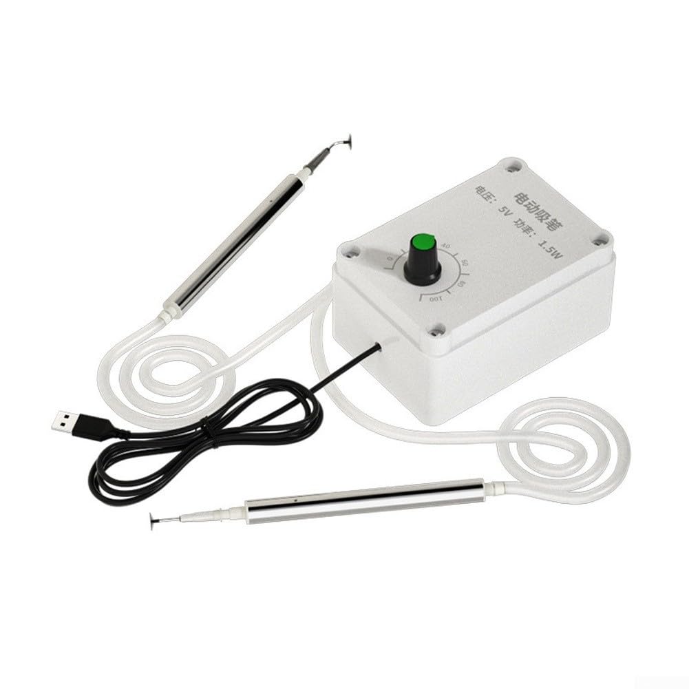 USB Electric Vacuum Suction Pen Pickup Tool, Electric Suction Pen for SMD Components Electronics Repair Assembly