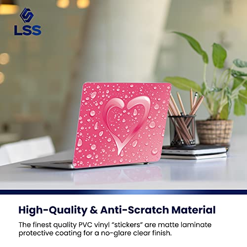 Image of LSS 15 15.6 inch Laptop Notebook Skin Sticker Cover Art Decal Fits 13.3 inch 14 inch 15.6 inch 16 inch HP Dell Lenovo Apple Asus Acer Compaq (Free 2 Wrist Pad Included)LSS Laptop 15 15.6 Skin Cover with Colorful Patt