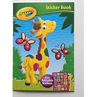 Crayola Sticker Book Giraffe A4