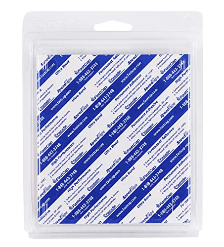 Image of FastCap 3 /8 inch (9mm) Screw Hole Covers. Made from Prefinished Real Wood with UltraBond PSA super thin adhesive. Made in USA. White Birch color. (90 Round Stickers on each sheet - Retail Pack of 5 Sheet)