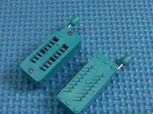 5pcs 16pin 16 Pin 2.54mm Ic Integrated Socket Test Universal ZIF