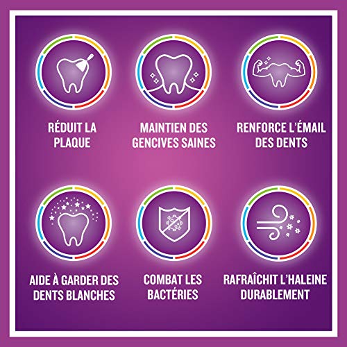 Listerine - Total Care Mundwasser 6 in 1 ohne Alkohol – leichter Geschmack milde Minze – 500 ml – Bild 4