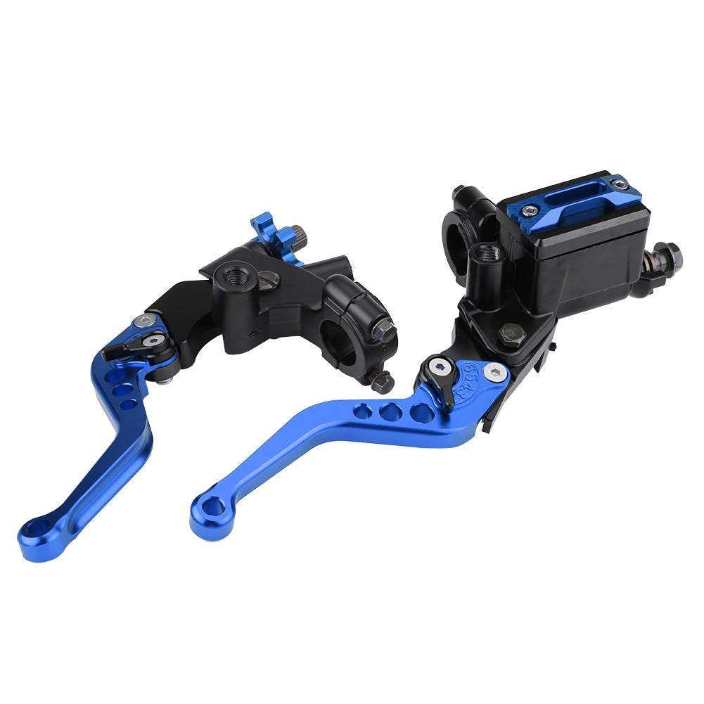 EBTOOLS per motorcycle brake riservoir per leva freno moto per kit grafico rm85 coppia di leve del cilindro principale del freno e della frizione,Modifica della Moto 7/8 "(22mm) Leva