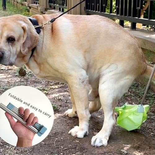FANSHINUO Haustierkotschaufel hält die Hand sauber und sorgt für Ordnung, kompaktes Design für einfache Verwendung für kleine Hundekotpflücker in der Nachbarschaft