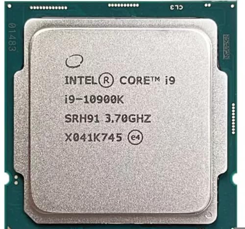 Image of Core i9-10900K Desktop Processor, 3.70GHz Base Clock, SRH91, 10th Generation CPU (Tray OEM)