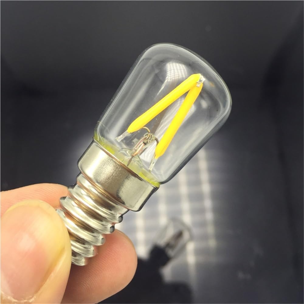 AGIPS FARMACEUTICI Jiaxu luci ad Ampio voltaggio 20 pz/Lotto E14 T24 Filamento 2W LED Lampada da Frigorifero LED Filamento Lampadina di Ricambio Lampada Alogena Lampadine per la casa