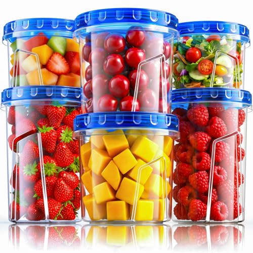 HOMETALL Freezer Storage Containers, [6 Pack...