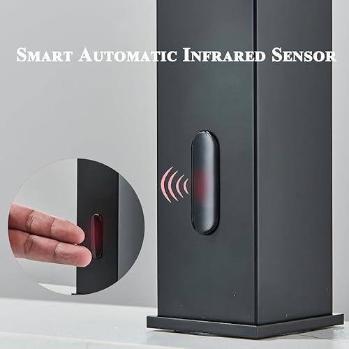 TINICO Torneira de pia de banheiro sem contato com sensor automático Torneira misturadora de pia e l