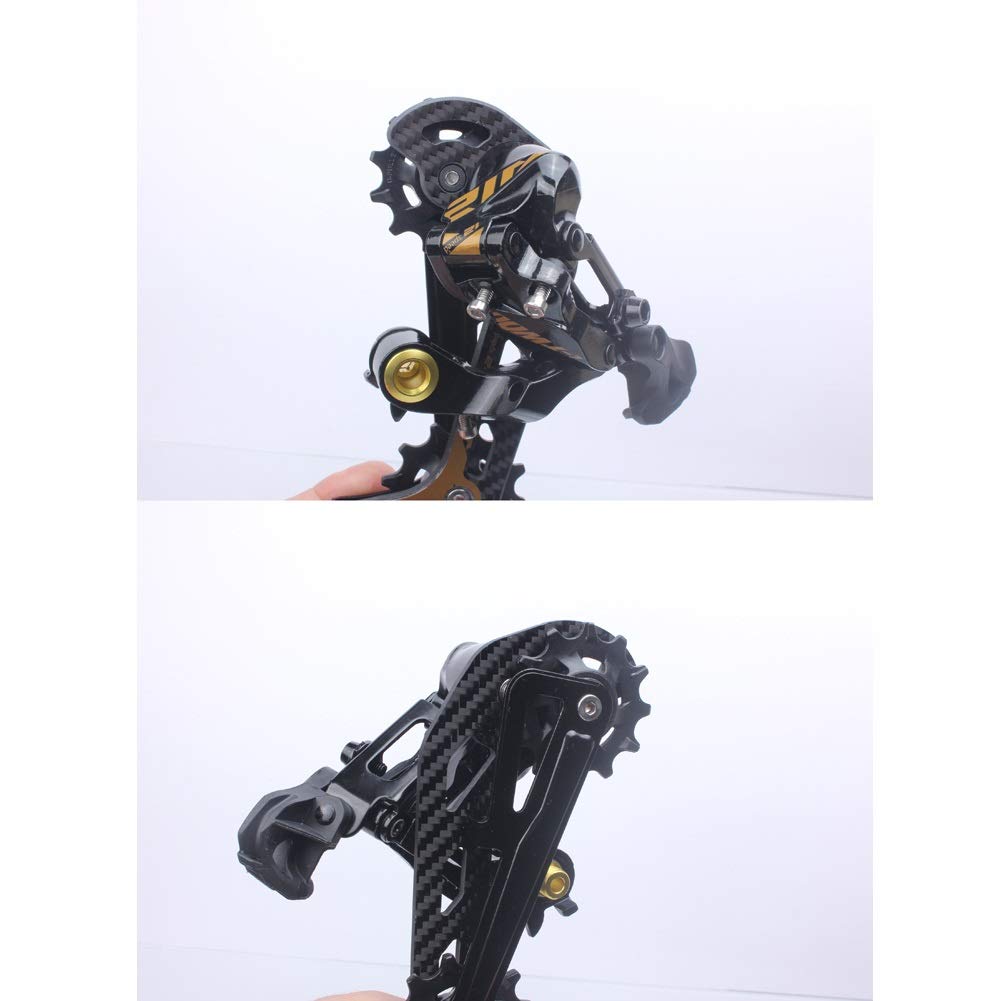 vélo Derailleur Arriere Vélo Dérailleur Compatible avec Le Volant D'inertie 50T52T Kit de Transmission VTT 12 Vitesses Mech