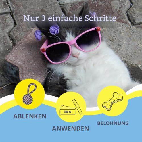 Noseprint SPF 50 Sonnencreme für Haustiere | Sonnenschutz für Haustiere 100 ML | Feuchtigkeitsspendende Sonnencreme für Hunde und Katzen, Ungiftige Formel Hundenase | Hundepfotenbalsam