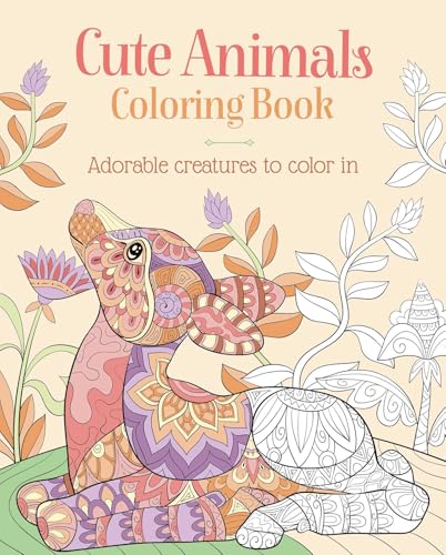 Cute Animals Coloring Book: Adorable Creatures to Color In (Sirius Creative Coloring) image 2