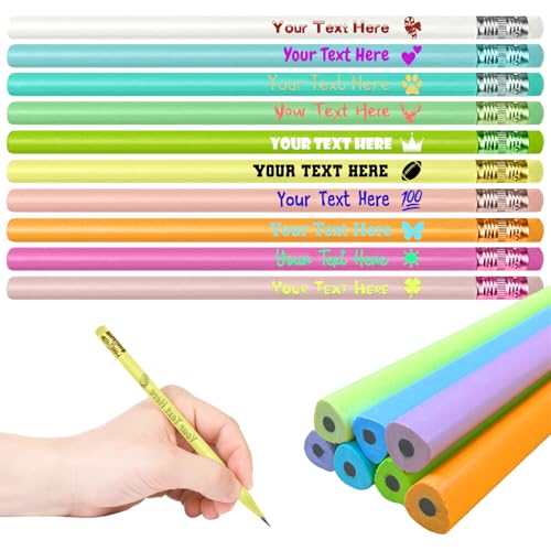 Lápices personalizados WolunLi pack de 30 miniatura 1