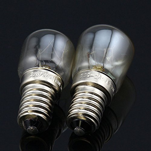 Gulin E14 25W 220V~240V Oven Light Bulb Oven Lamp Heat Resistant Bulb 300°C