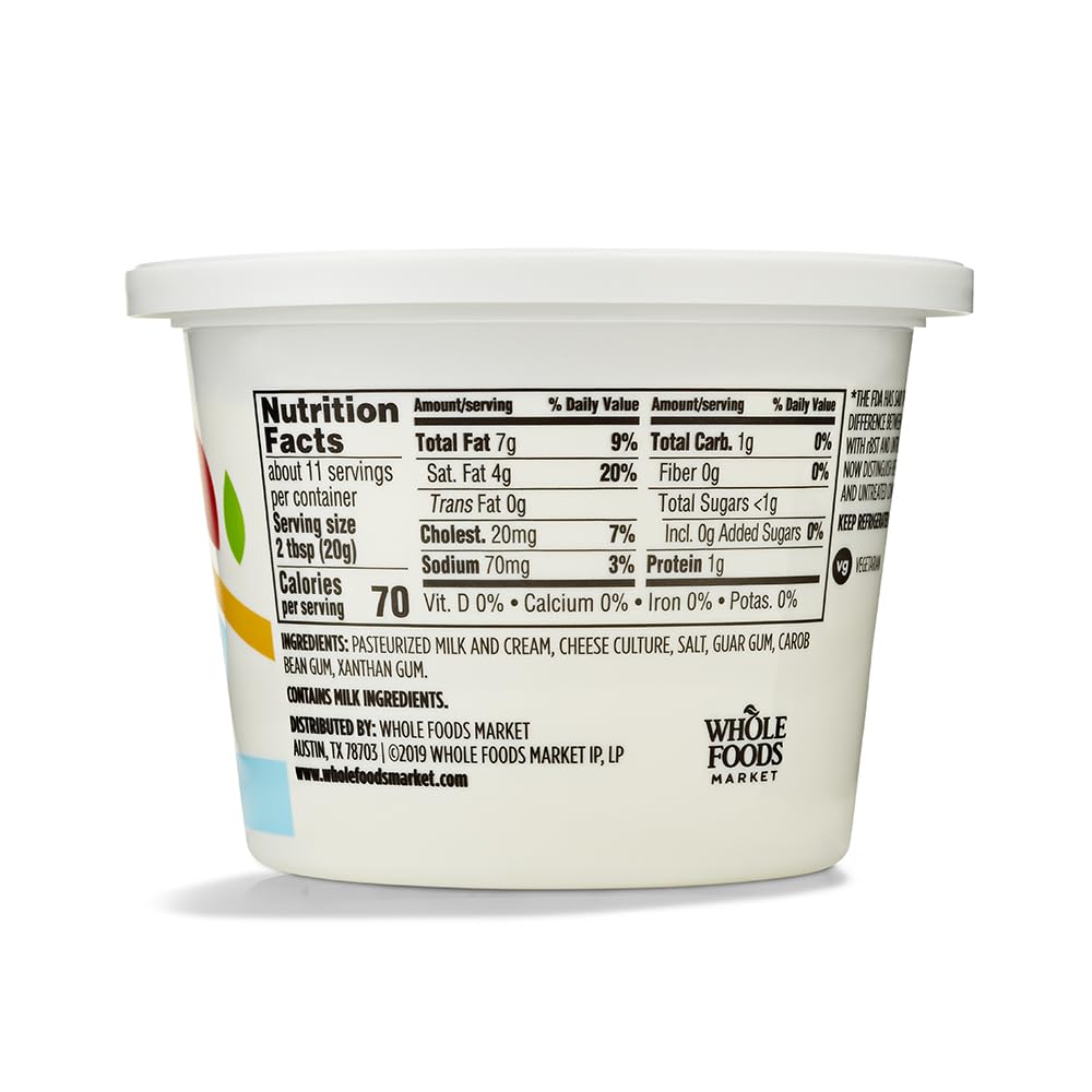 365 by Whole Foods Market Whipped Cream Cheese 8 oz — view 2