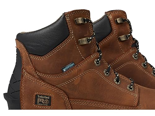 Image of Timberland PRO Boondock 6 inch Composite Safety Toe Waterproof Brown 10 C (M)