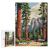 【Pacific Crest Trail Landscape Puzzles de haute qualité】 : nous sommes fiers de dire que tous nos puzzles sont produits en utilisant une technique de découpe de précision pour une finition semblable à celle d'une affiche. Cela garantit que votre puzzle terminé semble lisse et homogène, pour un résultat dont vous pouvez être fier.