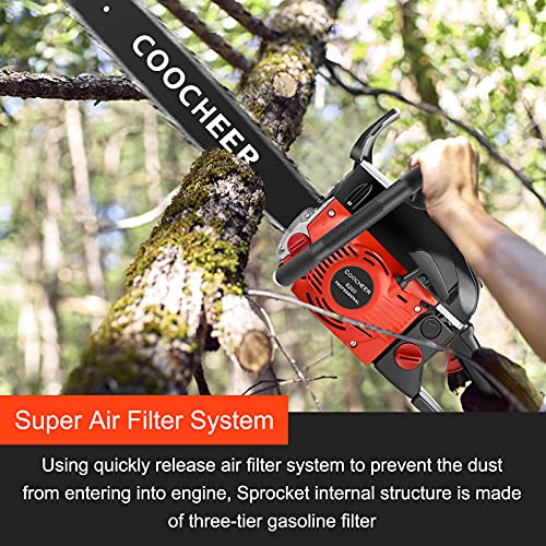 62CC 20-Inch Gas Chainsaw