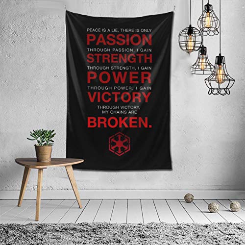 Woidxzxza Code of The Sith Tapestry Wall Hanging with Art Nature Home Decorations for Living Room Bedroom Woidxzxza Code of The Sith Tapestry Wall Hanging with Art Nature Home Decorations for Living Room Bedroom