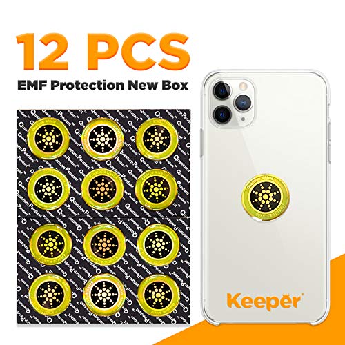 KeeperOn Quantum Shield Anti Radiation | 12-Pack New Box 2020 | Cell Phone