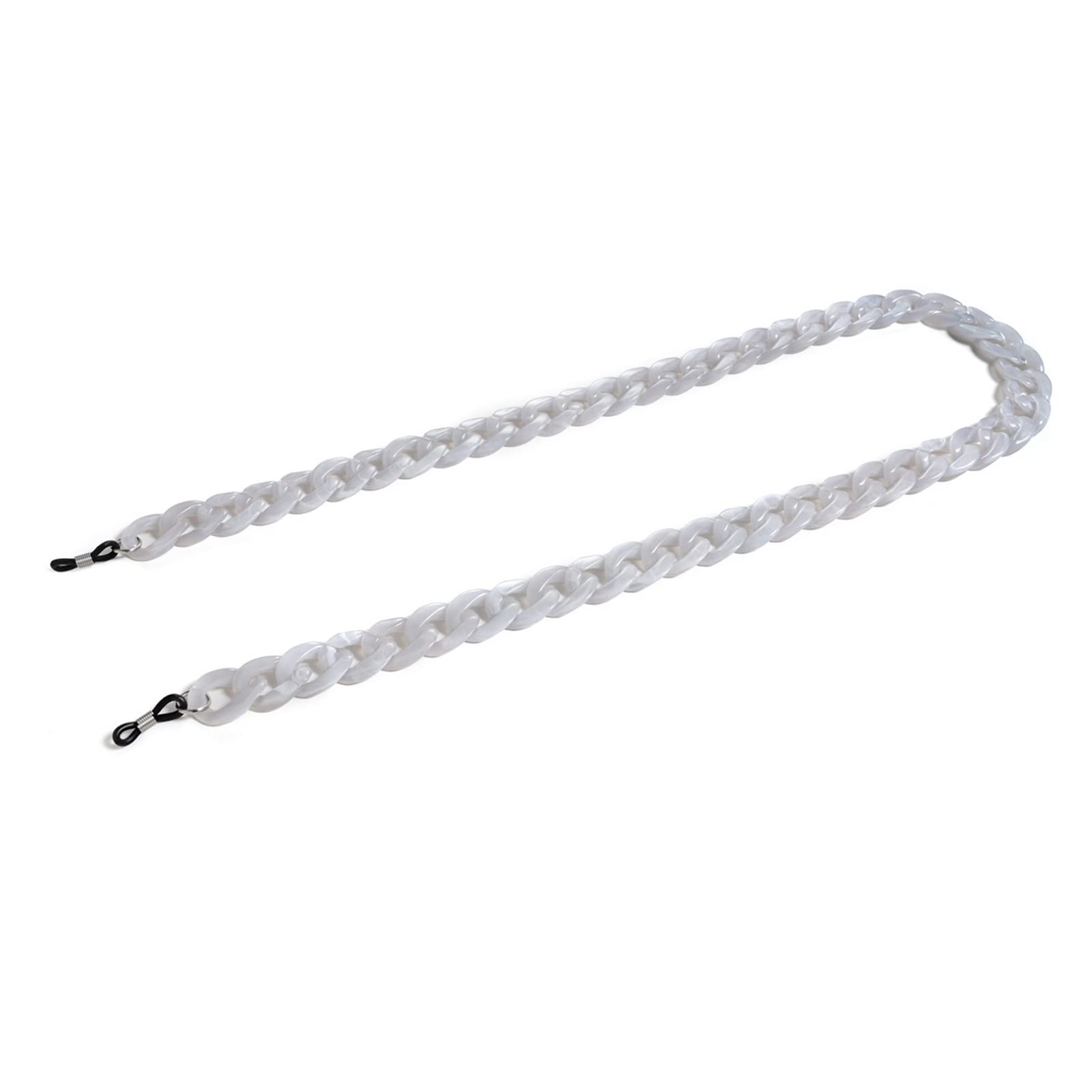 Plastikowe okulary Łańcuch Akrylowe Okulary Liny (Color : 8, Size : One Size)