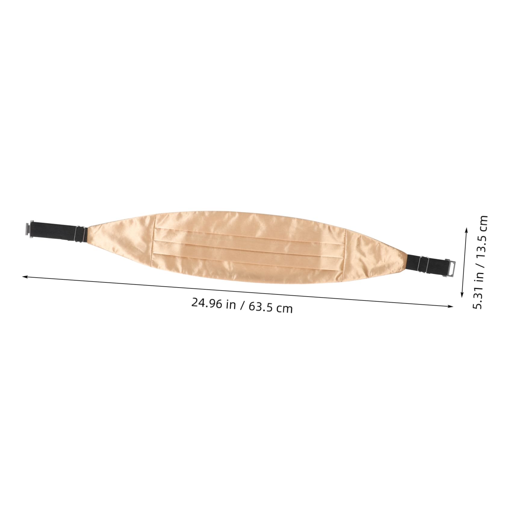 Didiseaon Men's Formal Suit Accessory Satin Cummerbund Bow for Wedding and Party