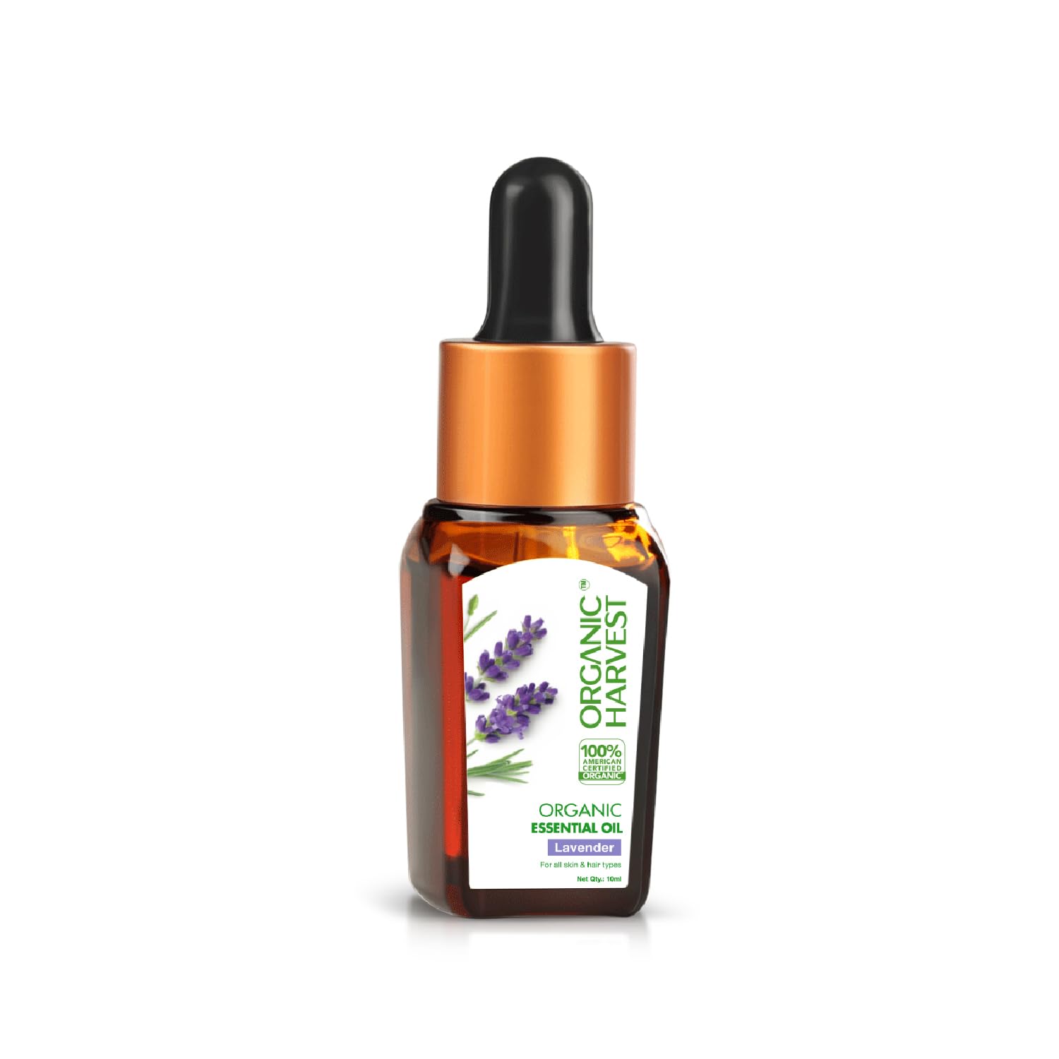 Organic Harvest Organic Essential Oil: Lavender | Essential Oil For Face Care, Skin Care & Hair Care | For Home Fragrance | 100% American Certified Organic | Sulphate & Paraben-free |10ml (B075SG19HC) Amazon Price History, Amazon Price Tracker