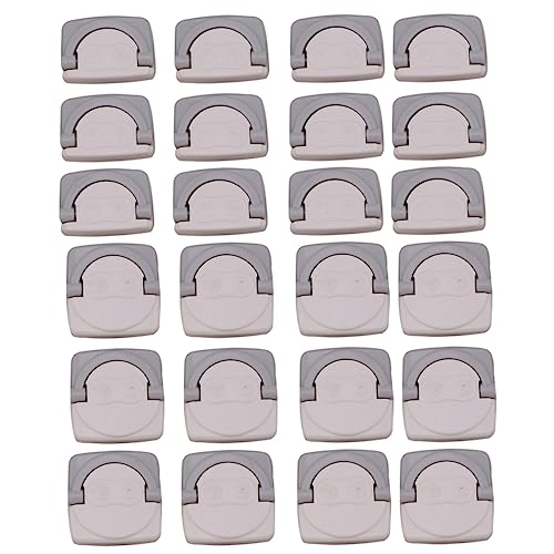 IWOWHERO 24Pcs Safety Socket Protective Covers Outlet Covers for Home Use Lightweight Easy to Install Protects from Electrical Shocks