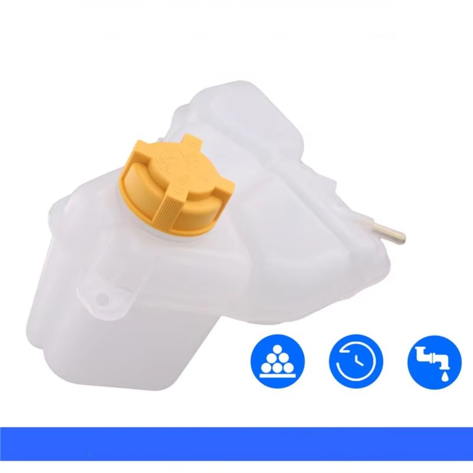 Depósito Radiador Compatible Con Ford Para EcoSport 2004-2012 Tanque De Expansión Agua Del Depósito Refrigerante Motor Coche Cubierta 2S658K218BB 2S652K218AC