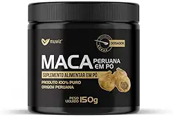 Maca Peruana em Pó 100% Puro 150g - Muwiz