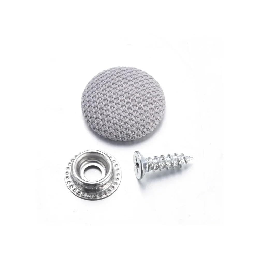 GLBMLMTHZP 1/20pcs Car Ceiling Buckles Fixing Clips Interior Roof Cloth Screw Caps Rivet Fixer Retainer Fastener Buckle Accessories