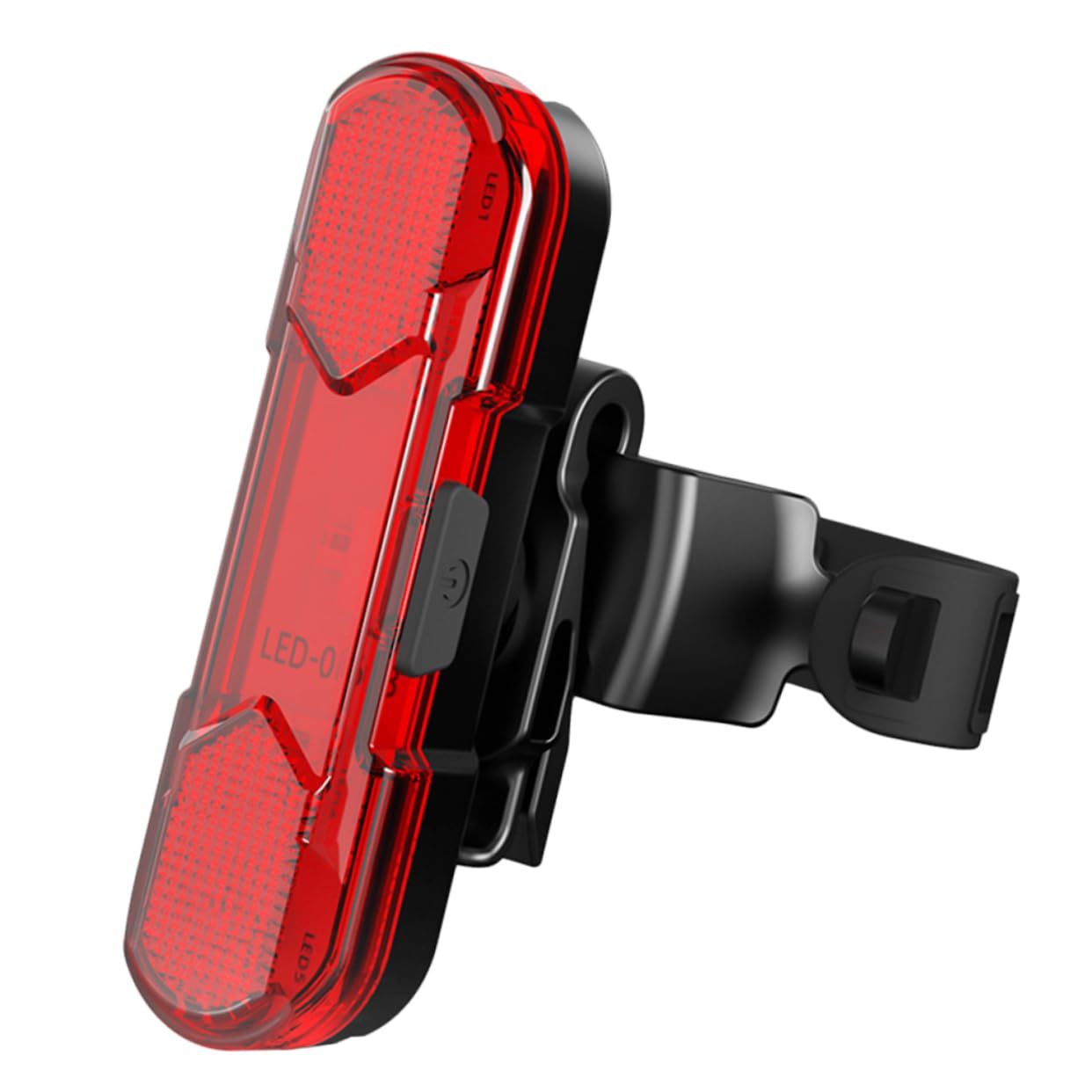 Abaodam 3 Sets Adjustable Bike Rear Light Rechargeable 5 Modes Lightweight for Camping Cycling