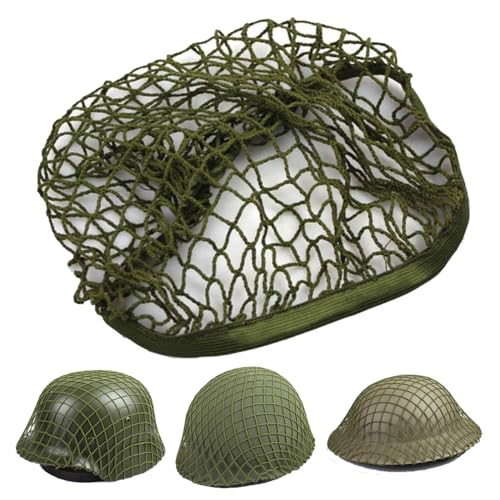 Tactics Airsoft Helmet Net Cover Army Green Camouflage Net Cover for M1 M35 M88 MK1 MK2 GK80 Helmet