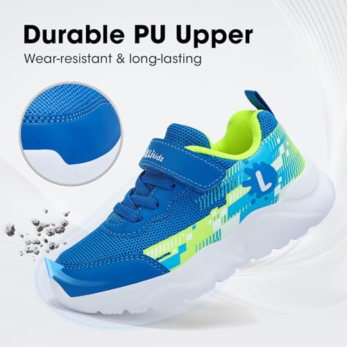 LOLLi kidz Boys Girls Shoes Kids Sneakers Athletic Tennis Shoes Lightweight Breathable Running Shoes2