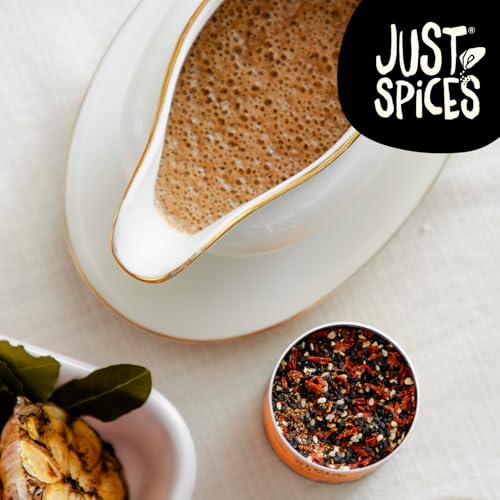 Just Spices Umami Allrounder I Soßen, Fleisch, Gemüse & mehr herzhaft würzen I Gewürzdose, 55 g