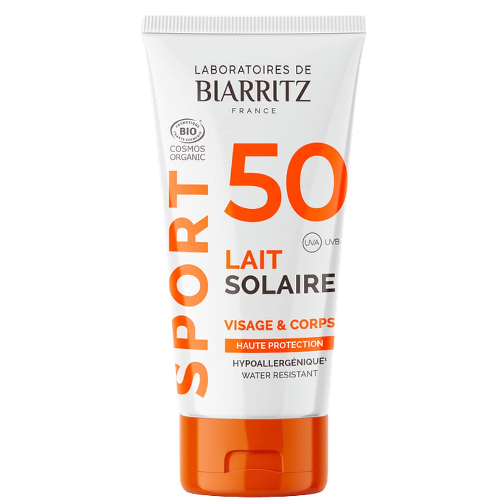 Laboratoires De Biarritz Sport Lait Solaire SPF50 Bio 50ml