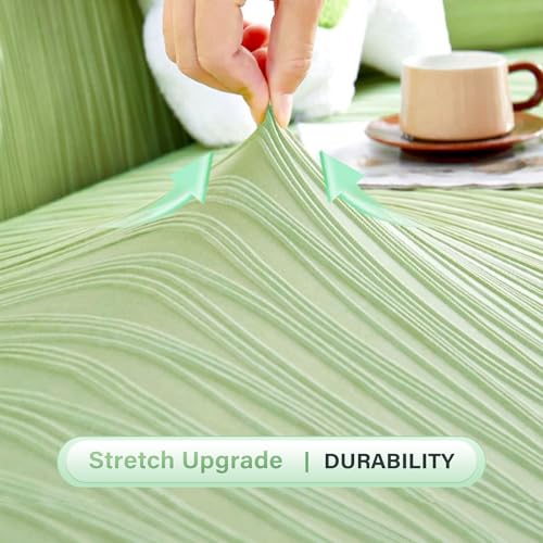 Funda de sofá elástica de 4 plazas protector lavable 235-300cm 5
