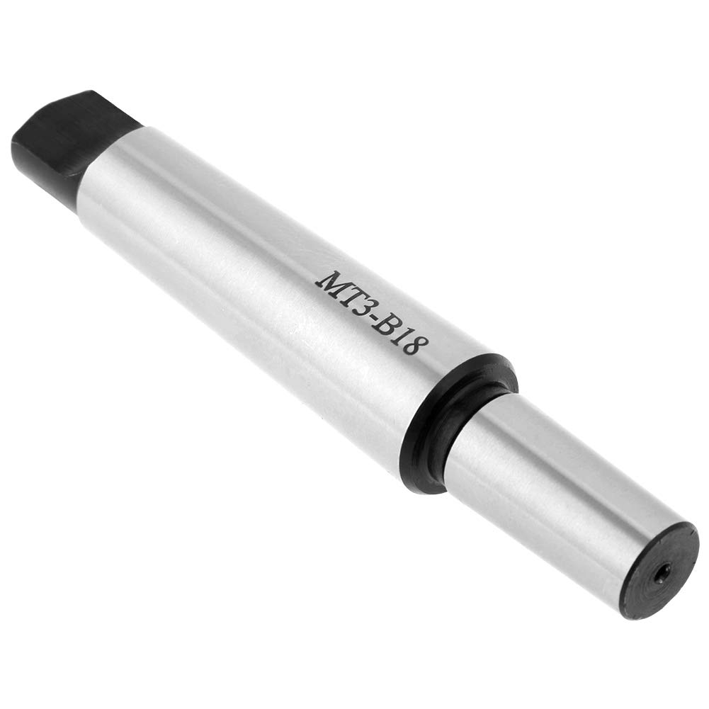 GOTOTOP Mandrino autoserrante senza chiave per tornio con capacità di 1-16 mm, 45# in acciaio, con foro conico