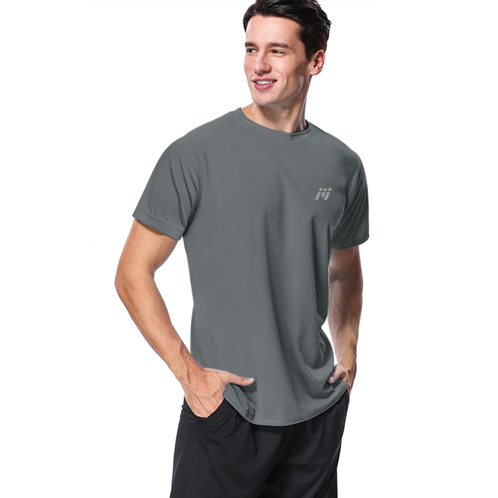 MeetHoo Rash Vest voor heren, Rash Guard UV T-shirt UPF 50 Top MeetHoo Rash Vest voor heren, Rash Guard UV T-shirt UPF 50 Top