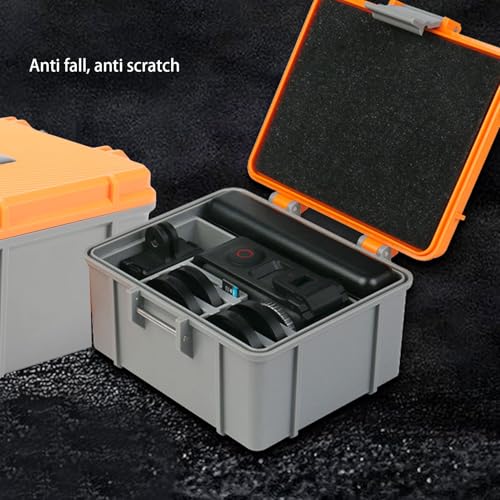Image of Camera Bag, Sponge Interior, Shockproof Hard Protective Travel Storage Box, for Action 5 Pro 4 3