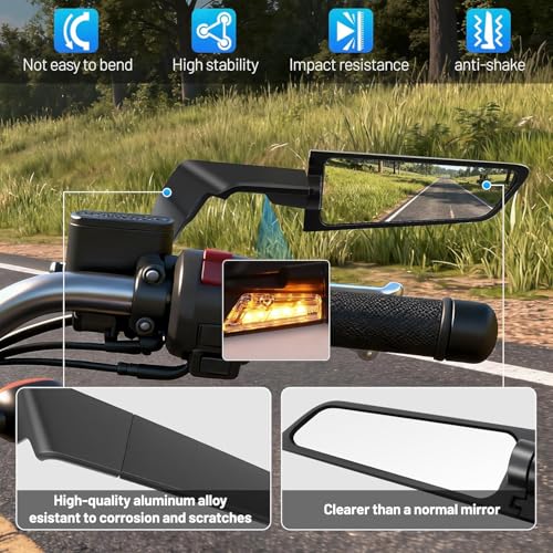 Espejos para Moto Ducati Streetfighter V4 Ideales para Rutas de Carretera y Curvas 3